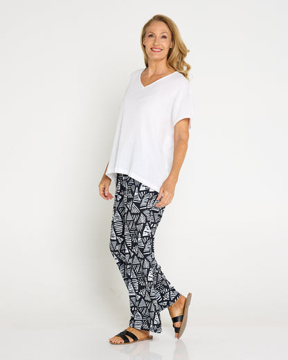 Maldives Cotton Muslin Top - White
