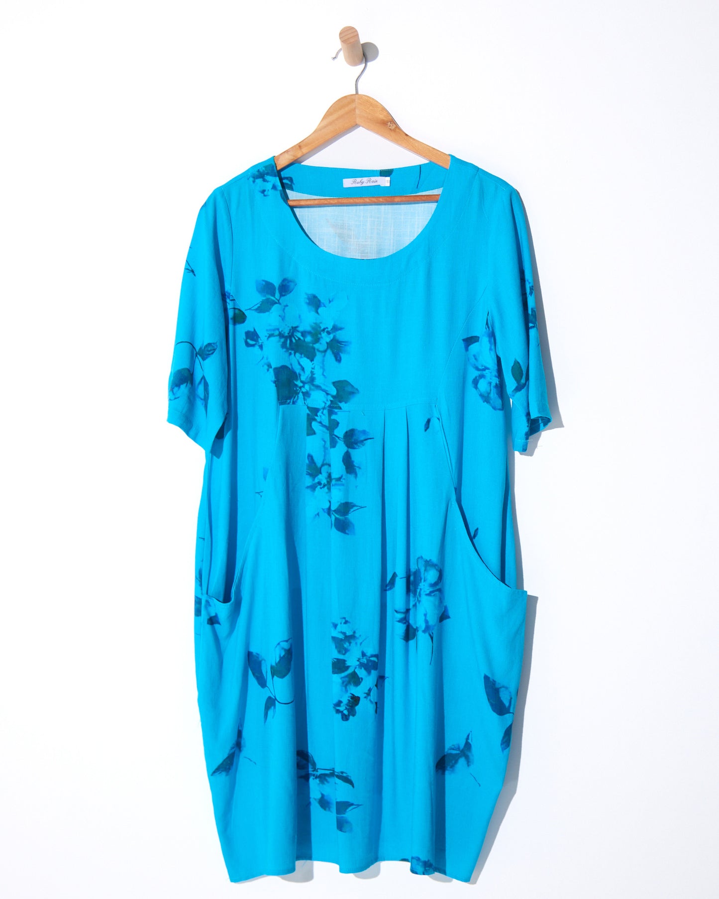 Delphi Dress - Turquoise Shadow