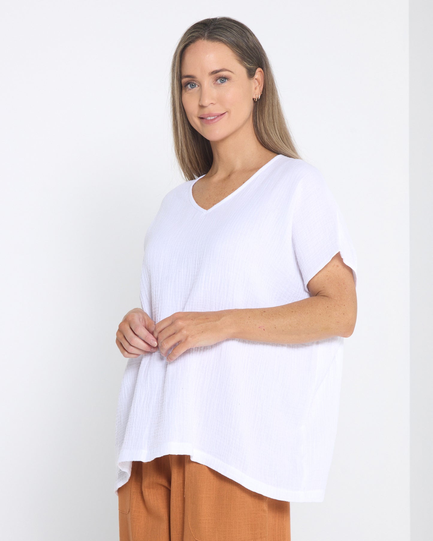 Nadi Top - White