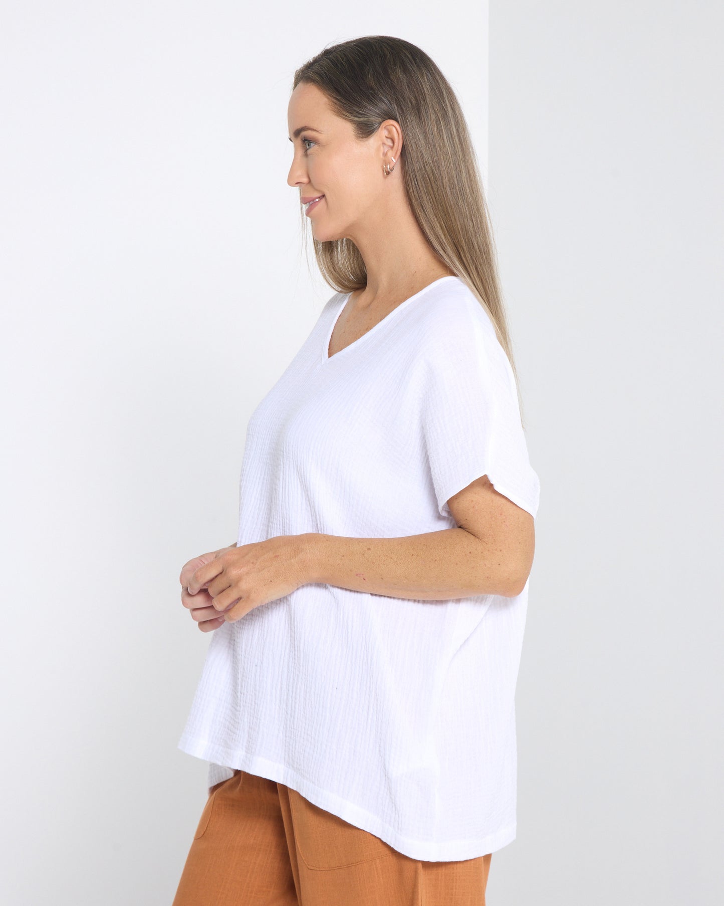 Nadi Top - White