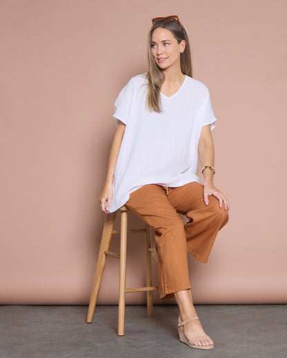 Nadi Top - White