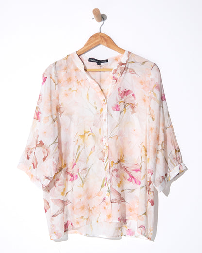 Delilah Blouse - Iris Bloom