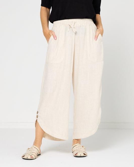 Cartia Pants - Flax