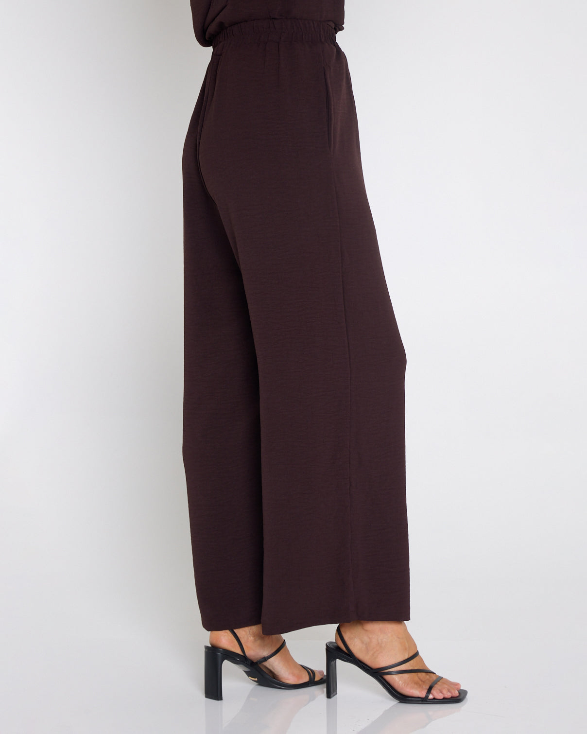 Raelynn Top & Pants Set - Brown