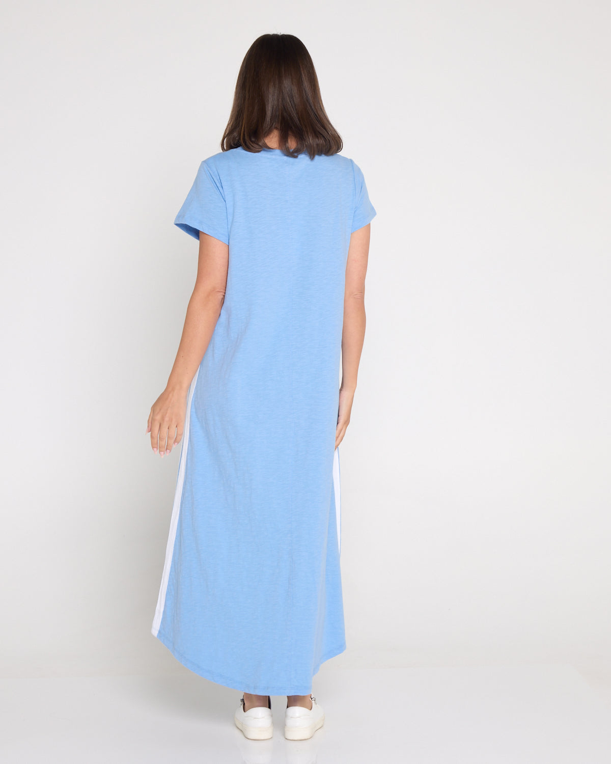 Recovery Cotton Tee Dress - Light Blue