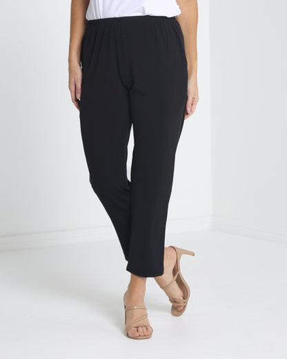 Gianna Petite Pocket Pants - Black