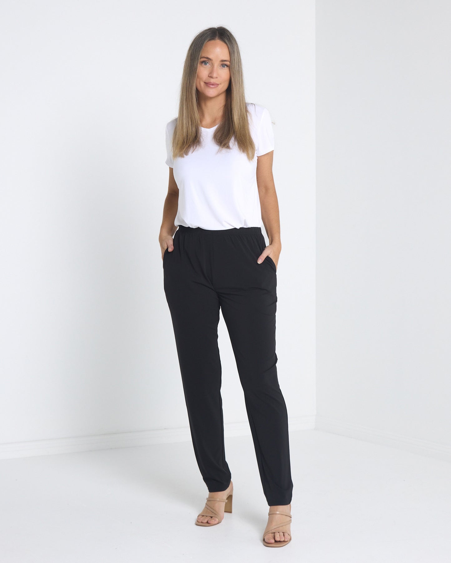 Gianna Pocket Pants - Black