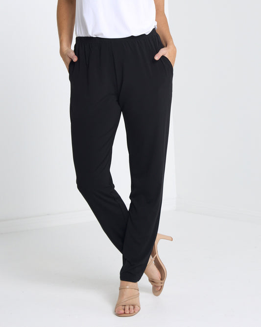 Gianna Pocket Pants - Black