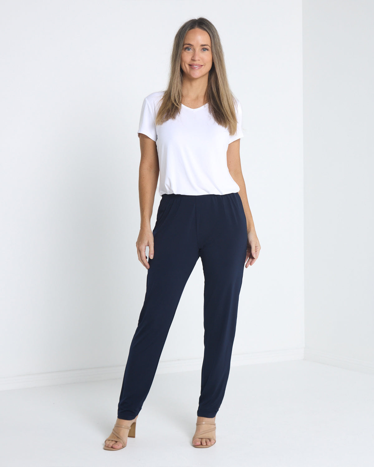 Gianna Pants - Navy