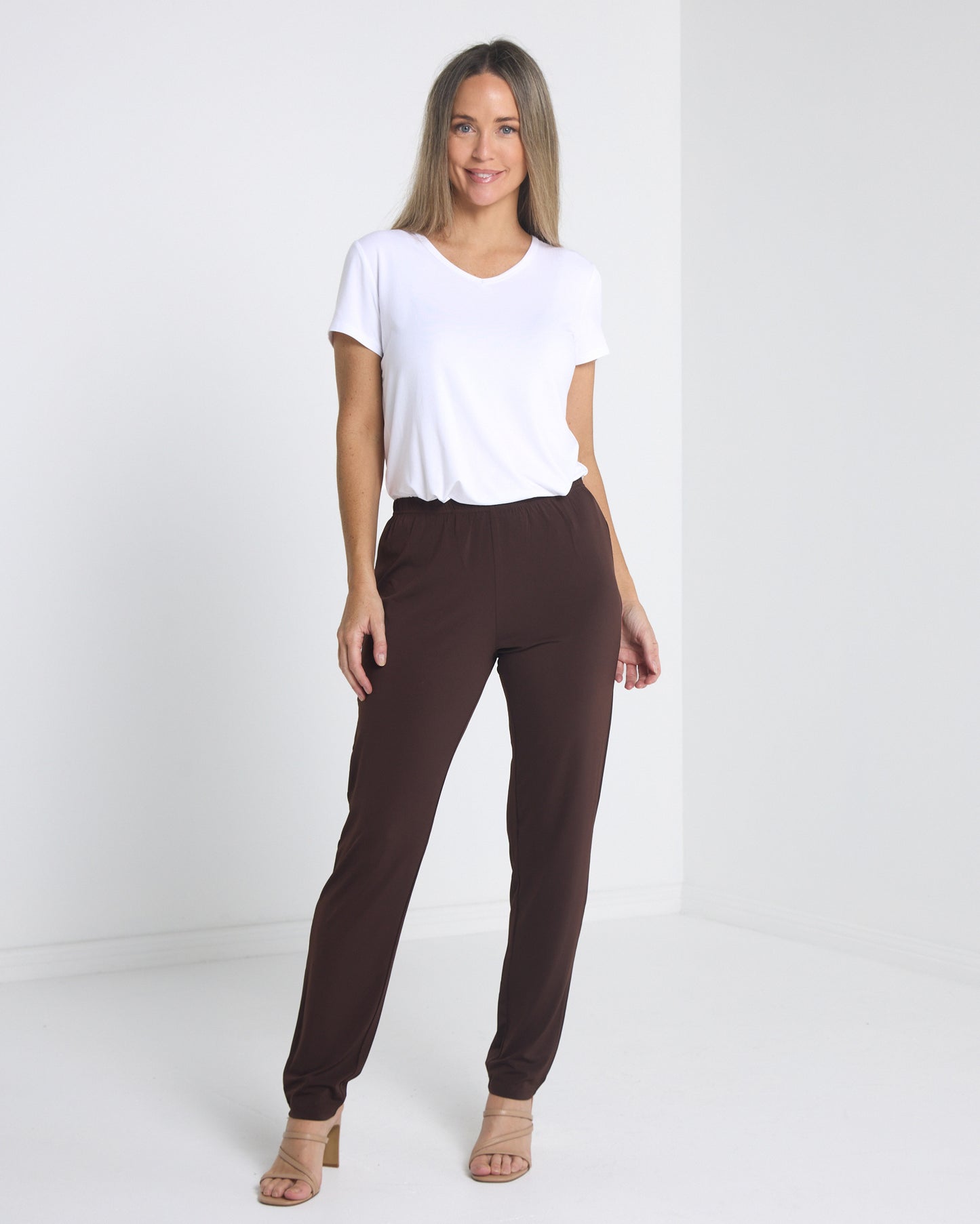 Gianna Pants - Chocolate