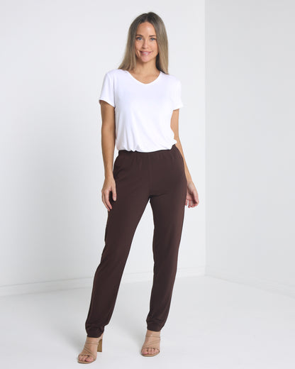 Gianna Pants - Chocolate