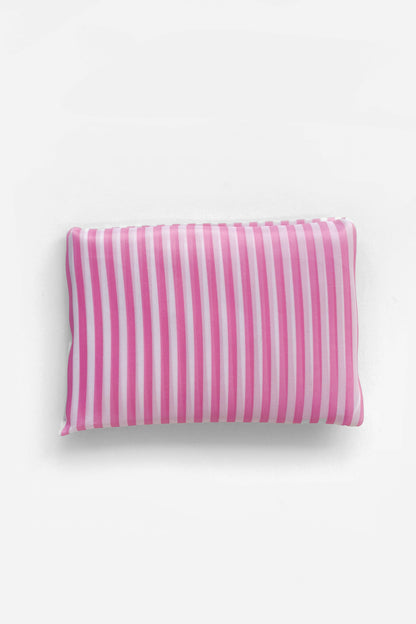 Large Reusable Shopping Bag - Pink Stripe