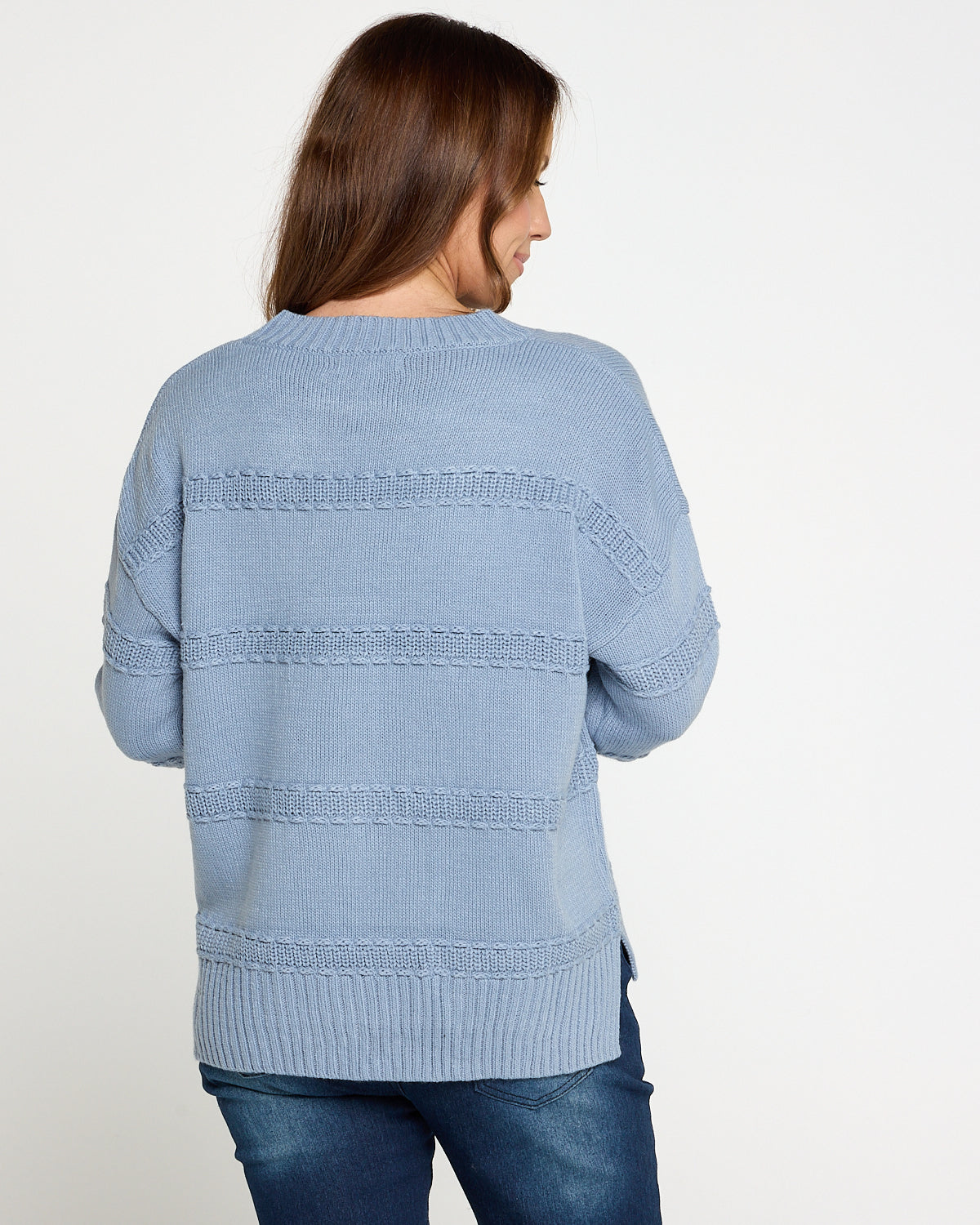Rome Knit Jumper - Powder Blue