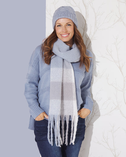 Rome Knit Jumper - Powder Blue