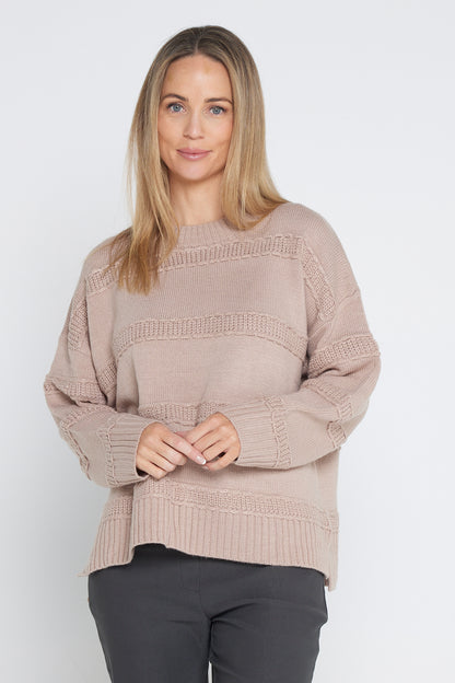 Rome Knit Jumper - Oatmeal