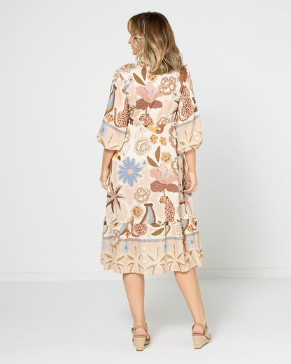 Rosalie Dress - Autumn Meadow