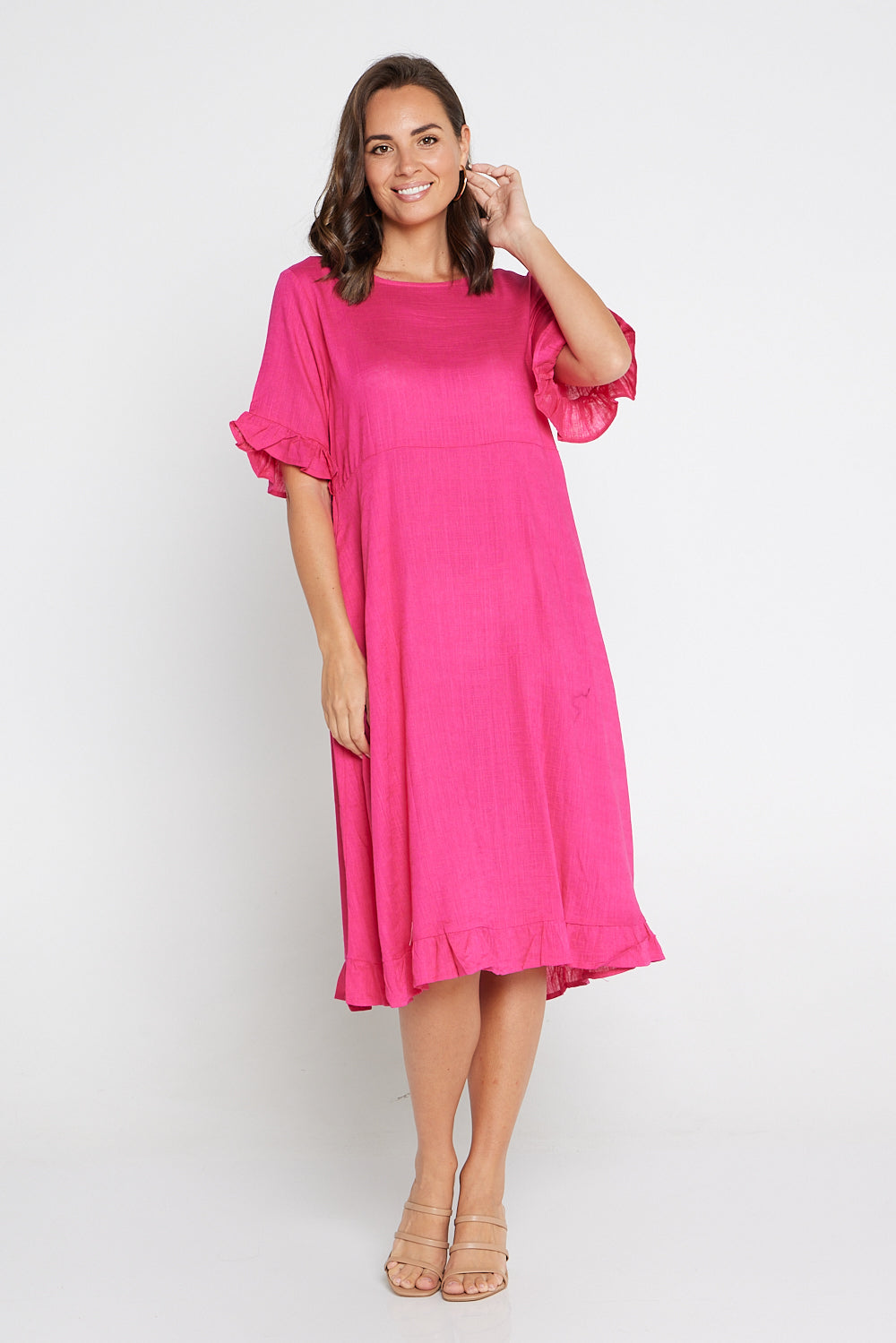 Nasira Linen Dress