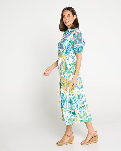 Leona Dress - Sicilian Citrus