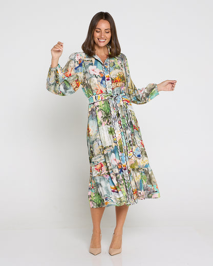 Selene Dress - Tropical Paradise