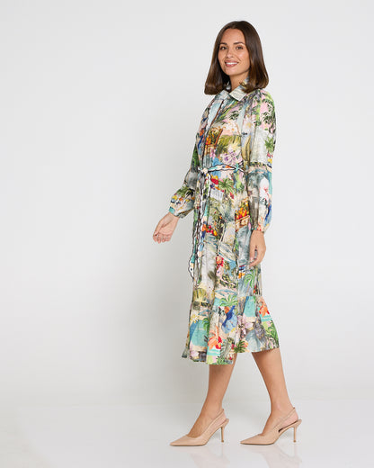 Selene Dress - Tropical Paradise
