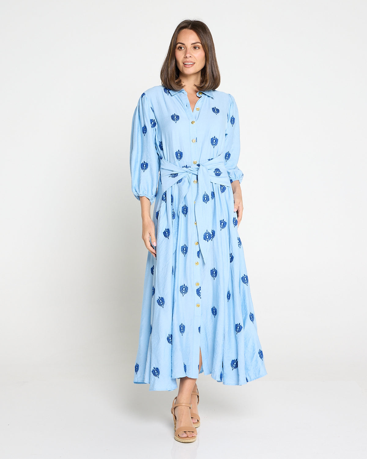 Julietta Dress - Sapphire Sky
