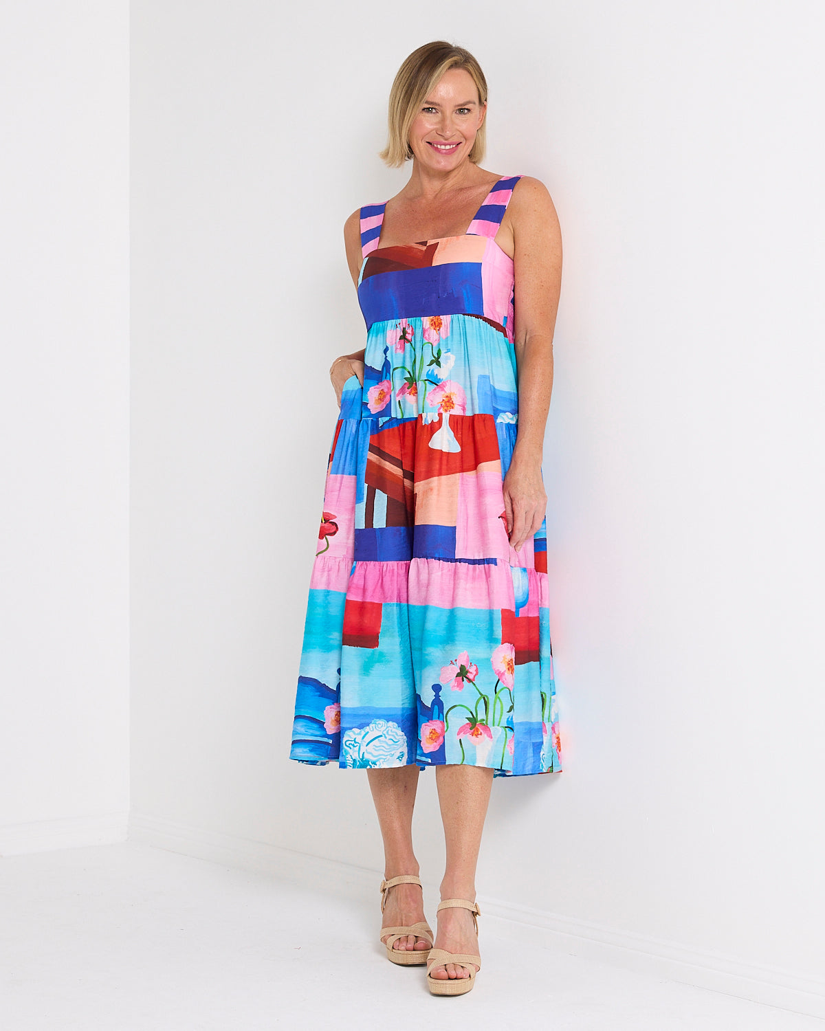 Horizon Sleeveless Dress - Summer Gallery
