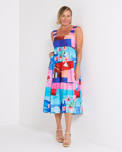 Horizon Sleeveless Dress - Summer Gallery