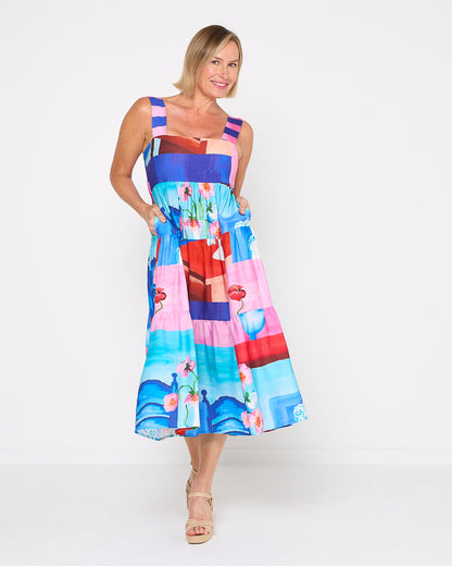Horizon Sleeveless Dress - Summer Gallery
