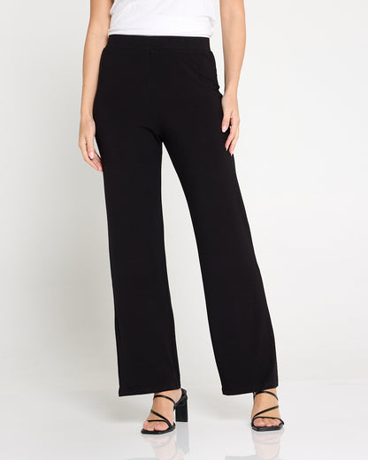 Harvey Bamboo Pant - Black