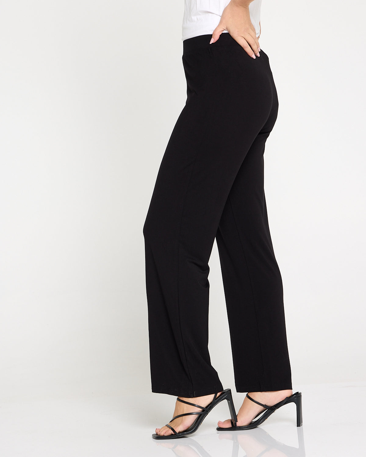 Harvey Bamboo Pant - Black