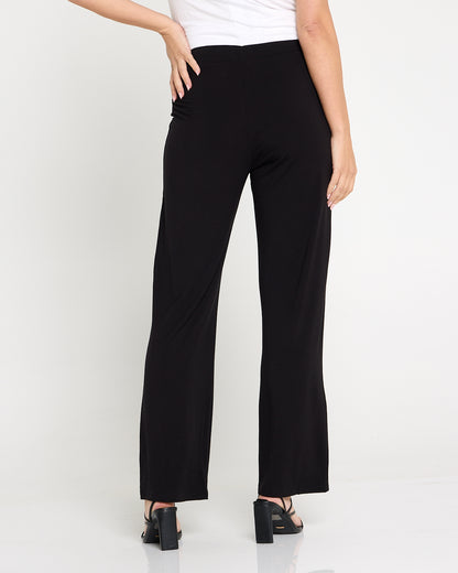 Harvey Bamboo Pant - Black