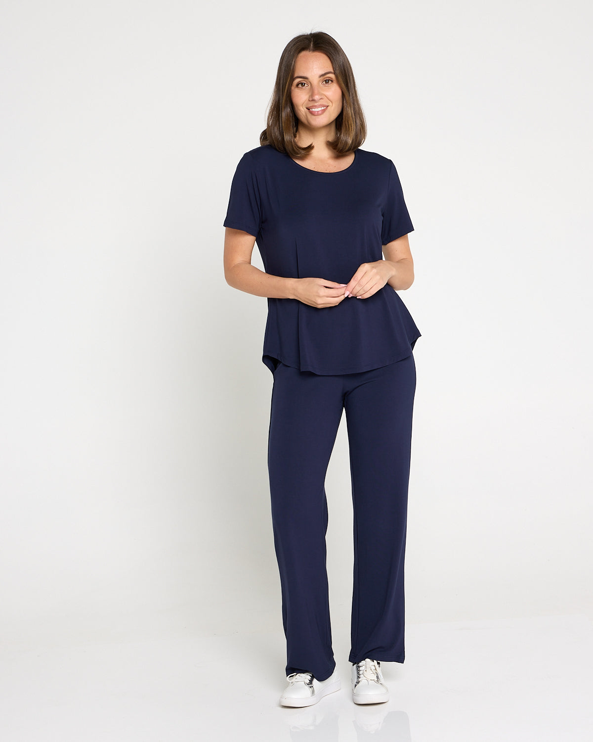 Harvey Bamboo Pant - Navy