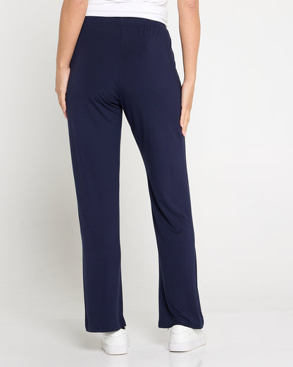 Harvey Bamboo Pant - Navy