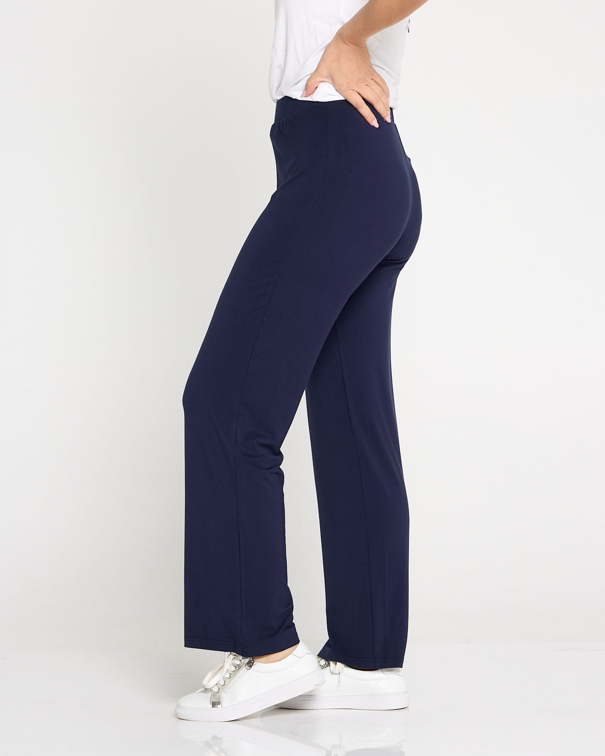Harvey Bamboo Pant - Navy