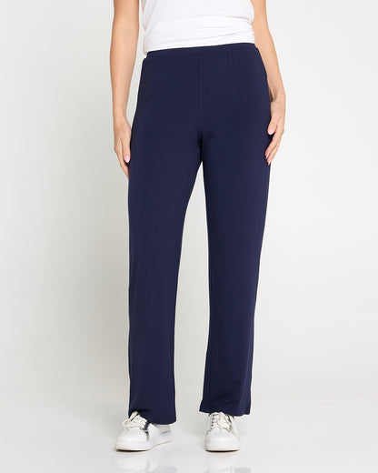 Harvey Bamboo Pant - Navy