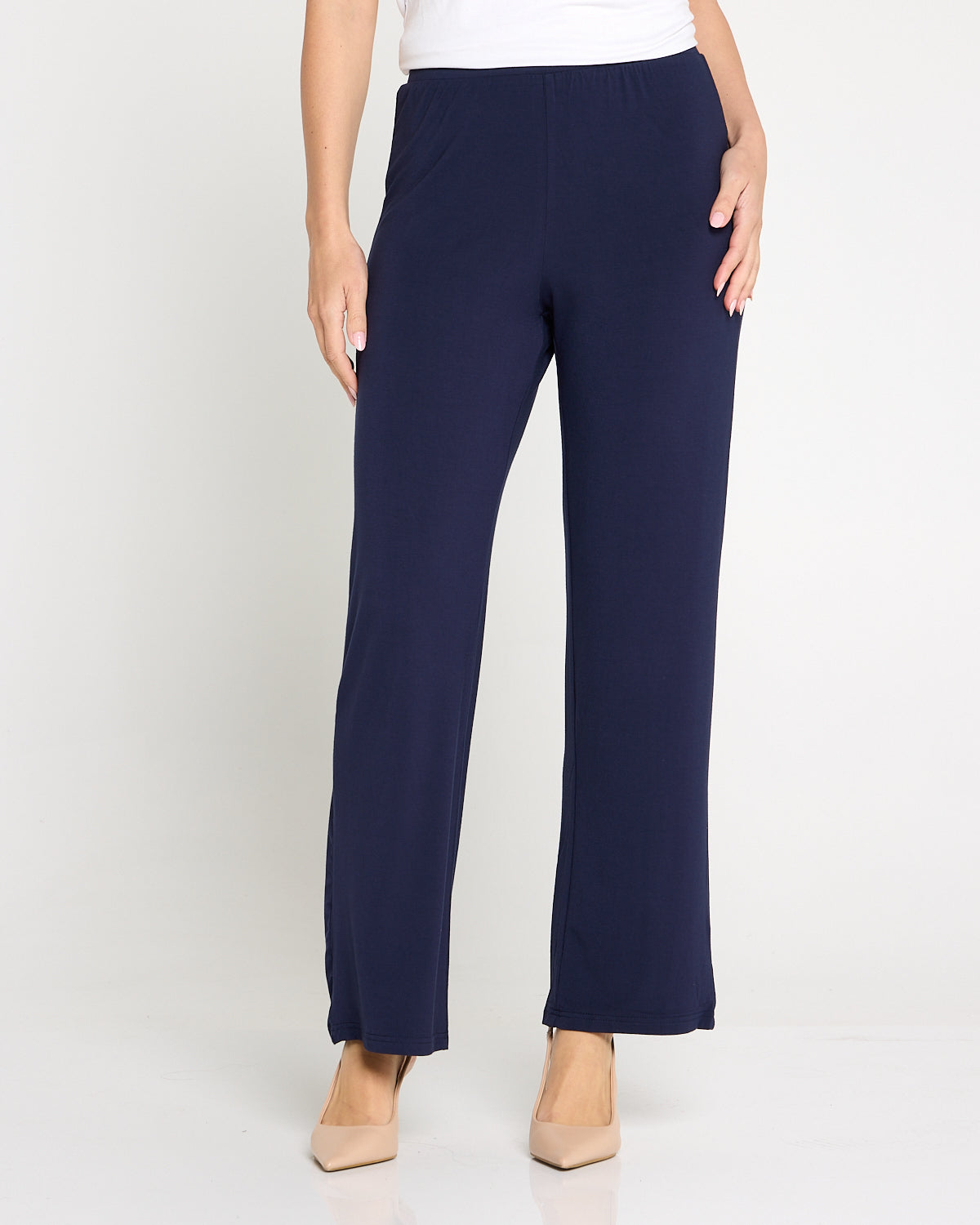Harvey Bamboo Pant - Navy