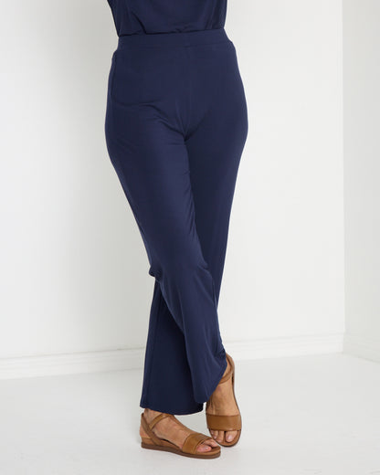 Splendour Bamboo Pants - Navy