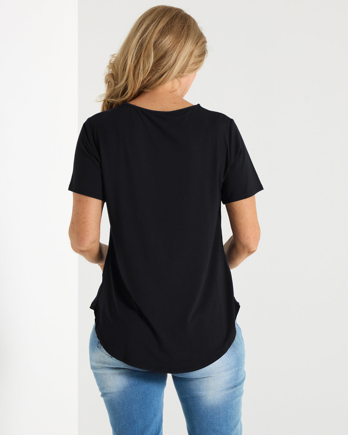 Splendour Bamboo Tee – Black