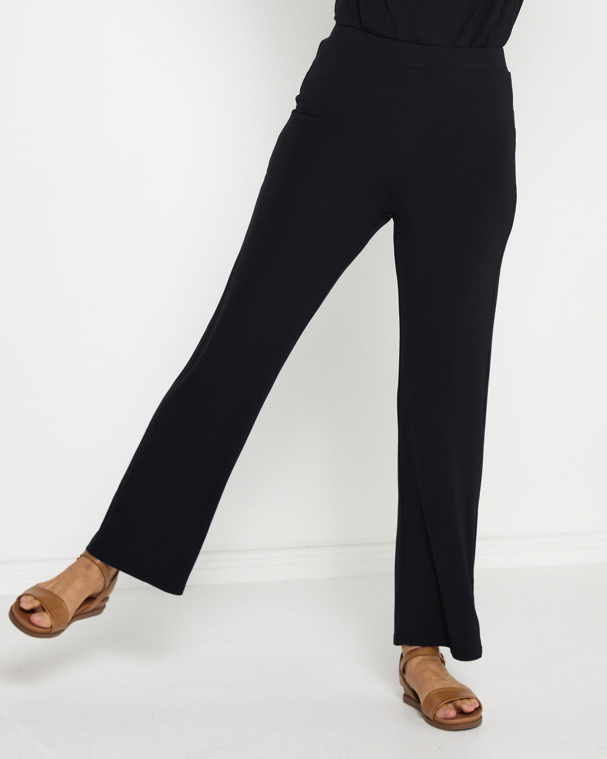 Splendour Bamboo Pants - Black