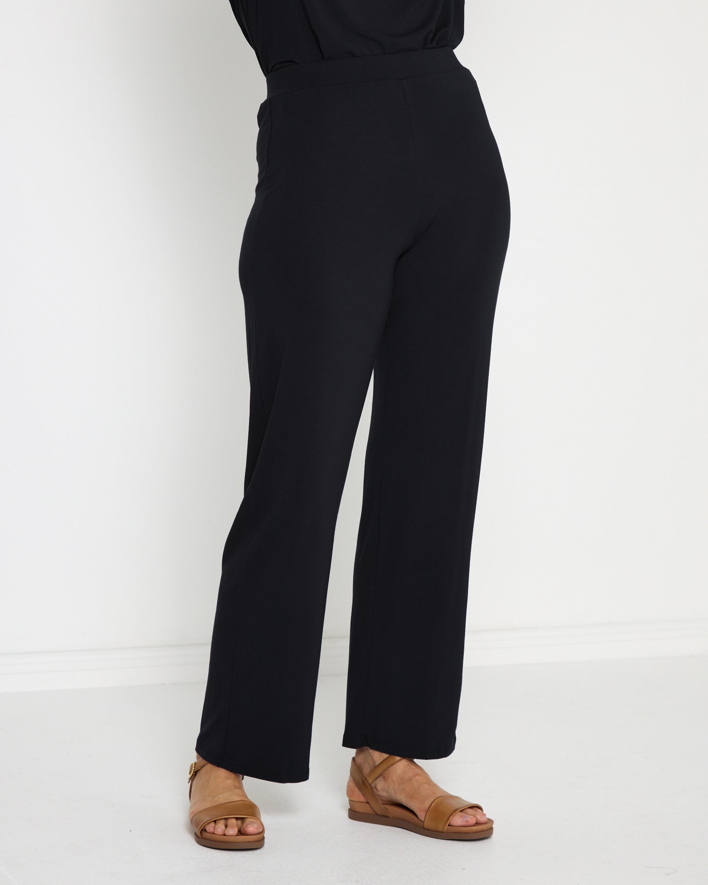 Splendour Bamboo Pants - Black