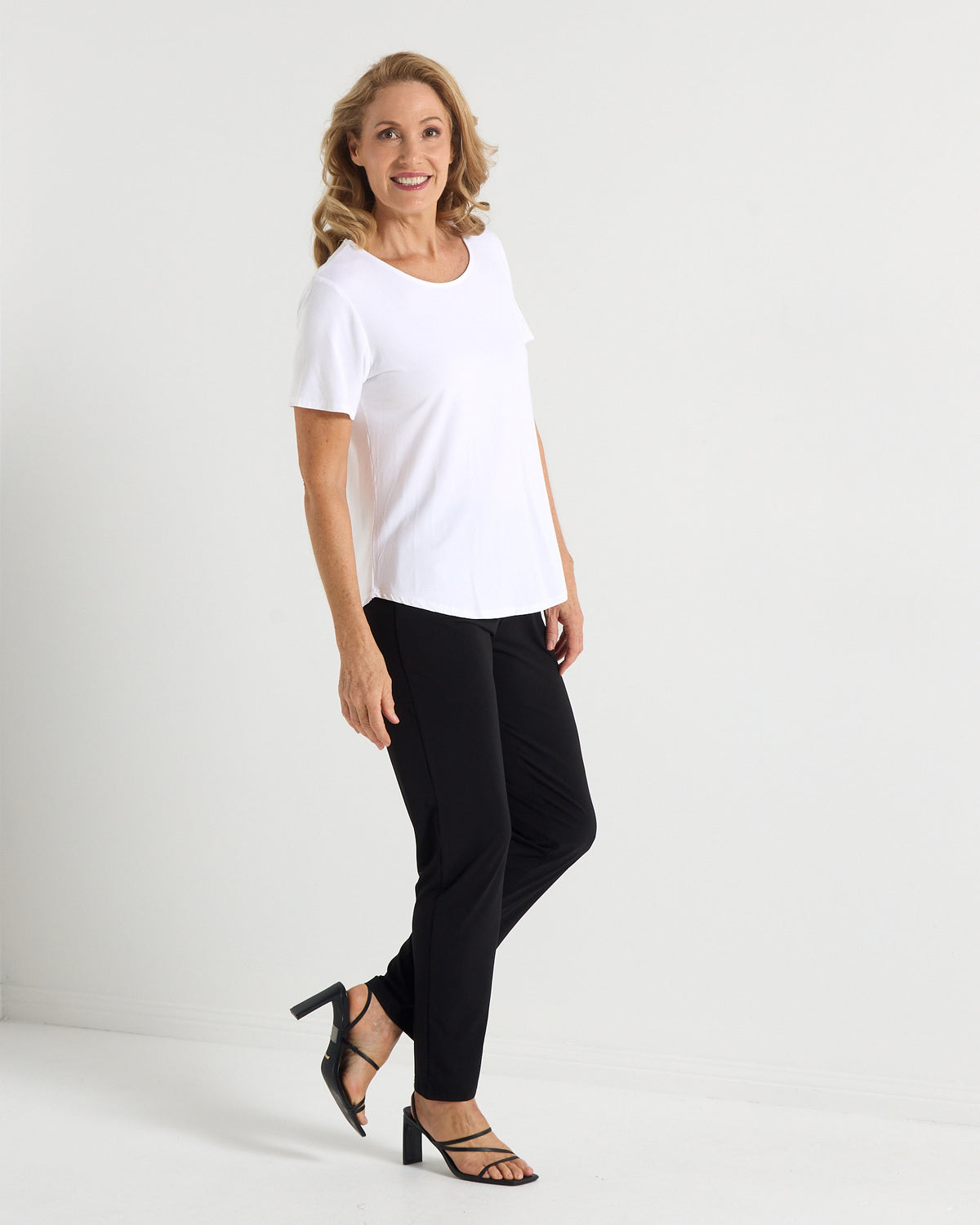 Splendour Bamboo Tee - White