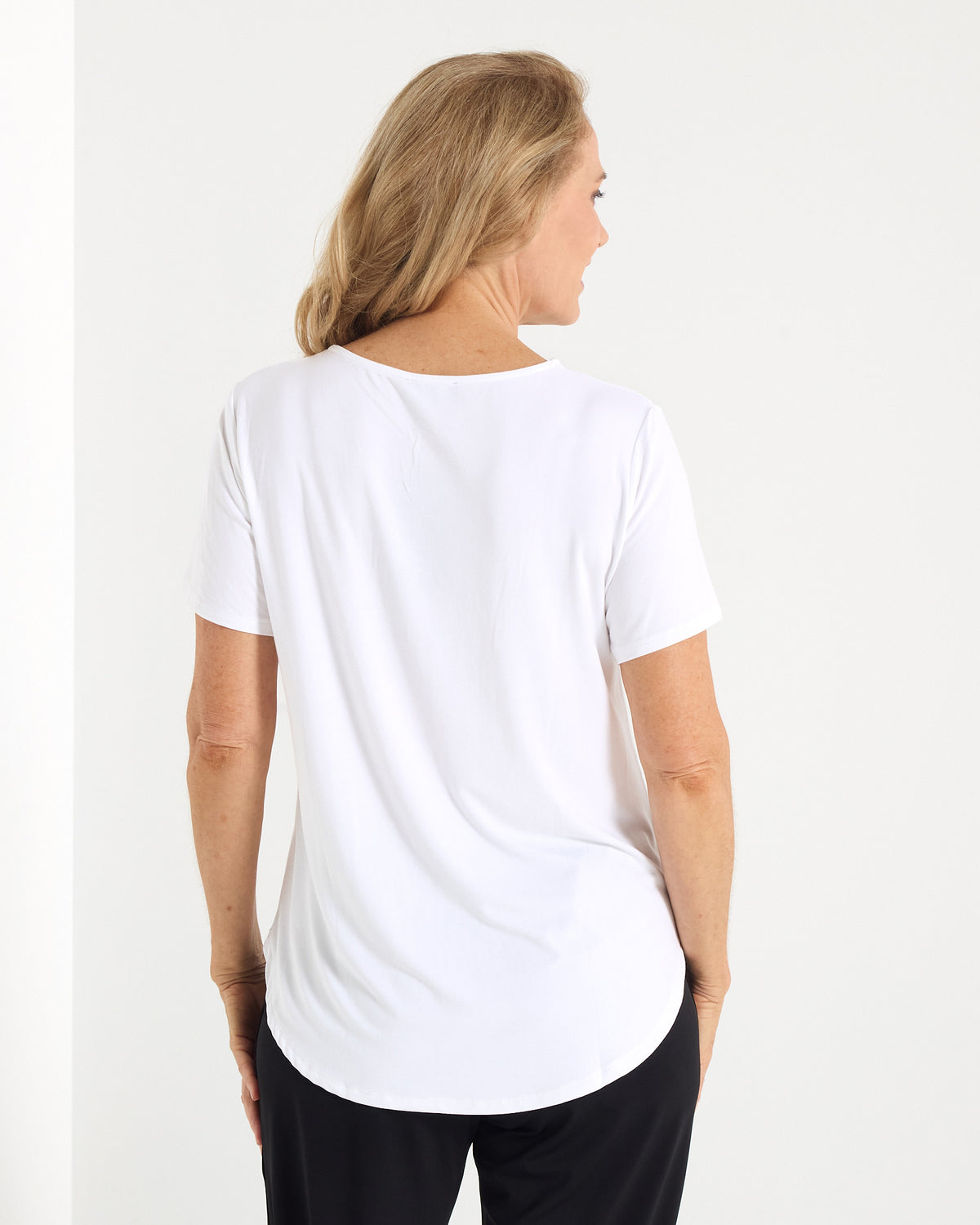 Splendour Bamboo Tee - White