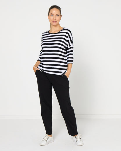 Breeze Lite Tuck Pants - Black