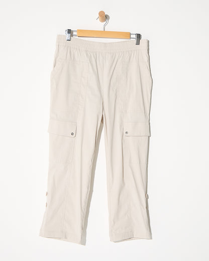 Travel Ease Cargo Pants - Stone