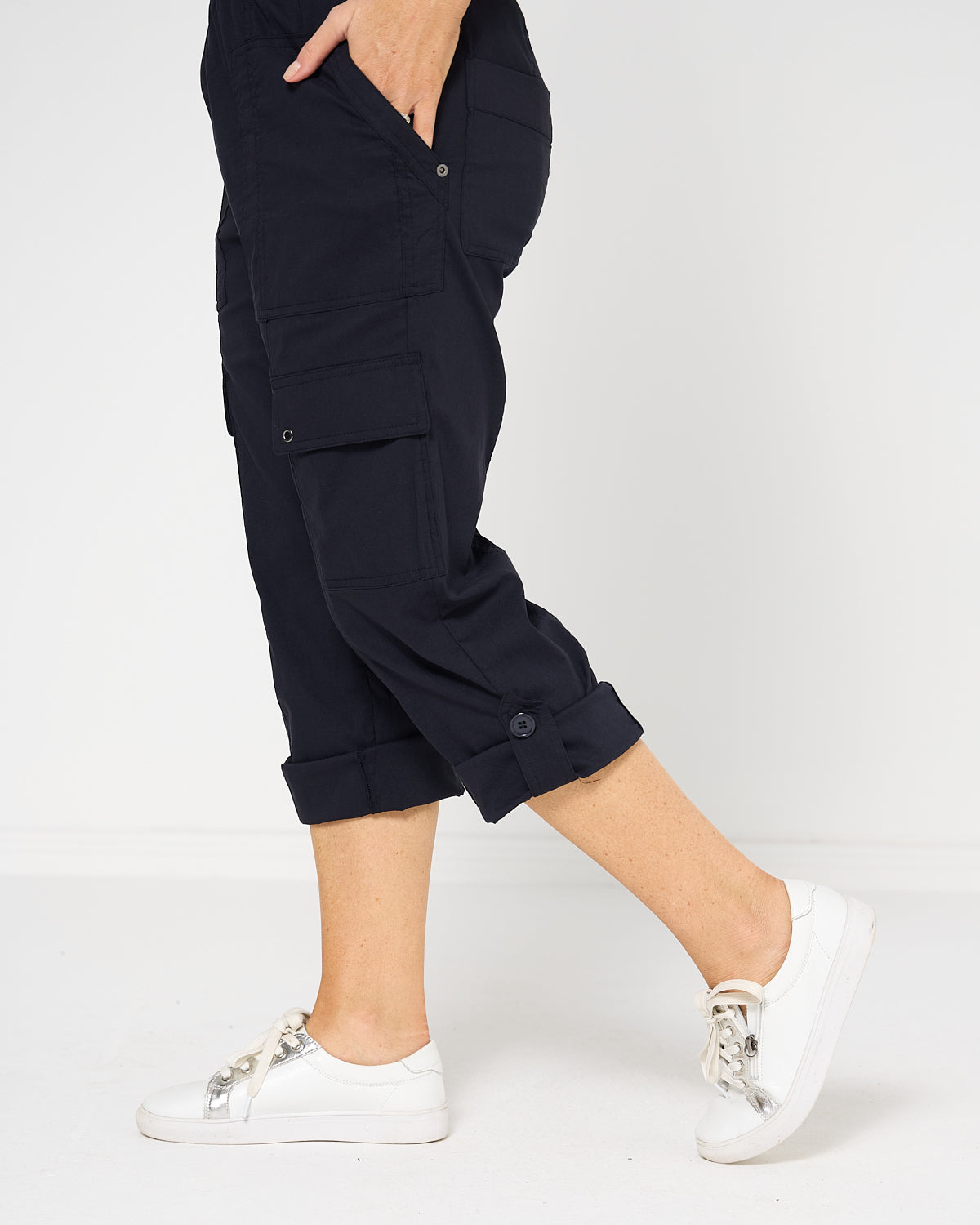 Breeze Lite Cargo Pants - Navy