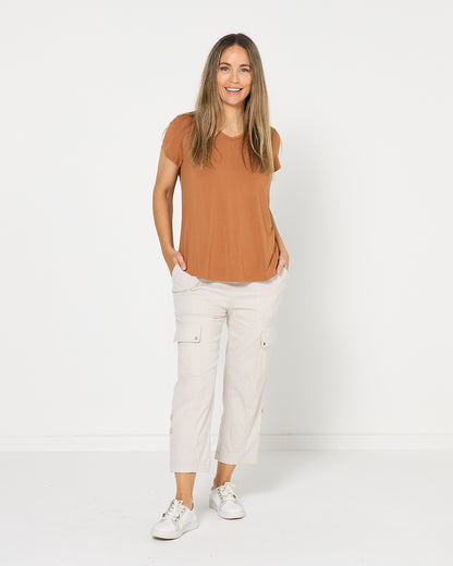Breeze Lite Cargo Pants - Stone