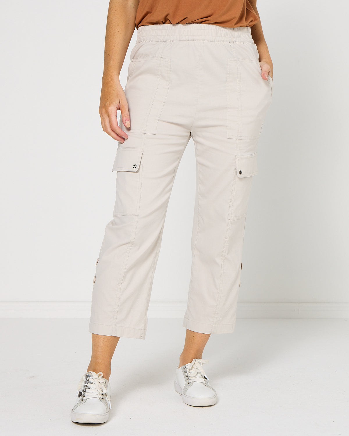 Breeze Lite Cargo Pants - Stone
