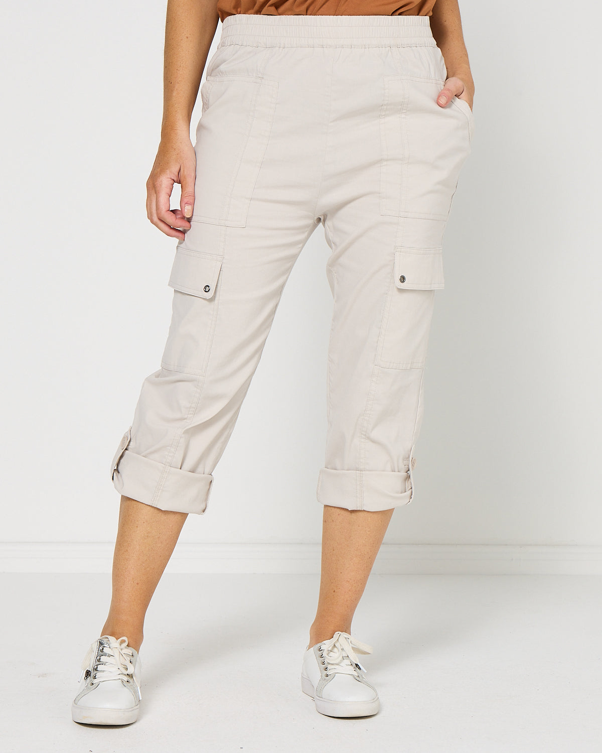 Breeze Lite Cargo Pants - Stone