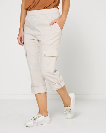 Breeze Lite Cargo Pants - Stone