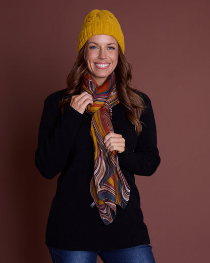 Kimber Scarf - Mustard Lava Lamp